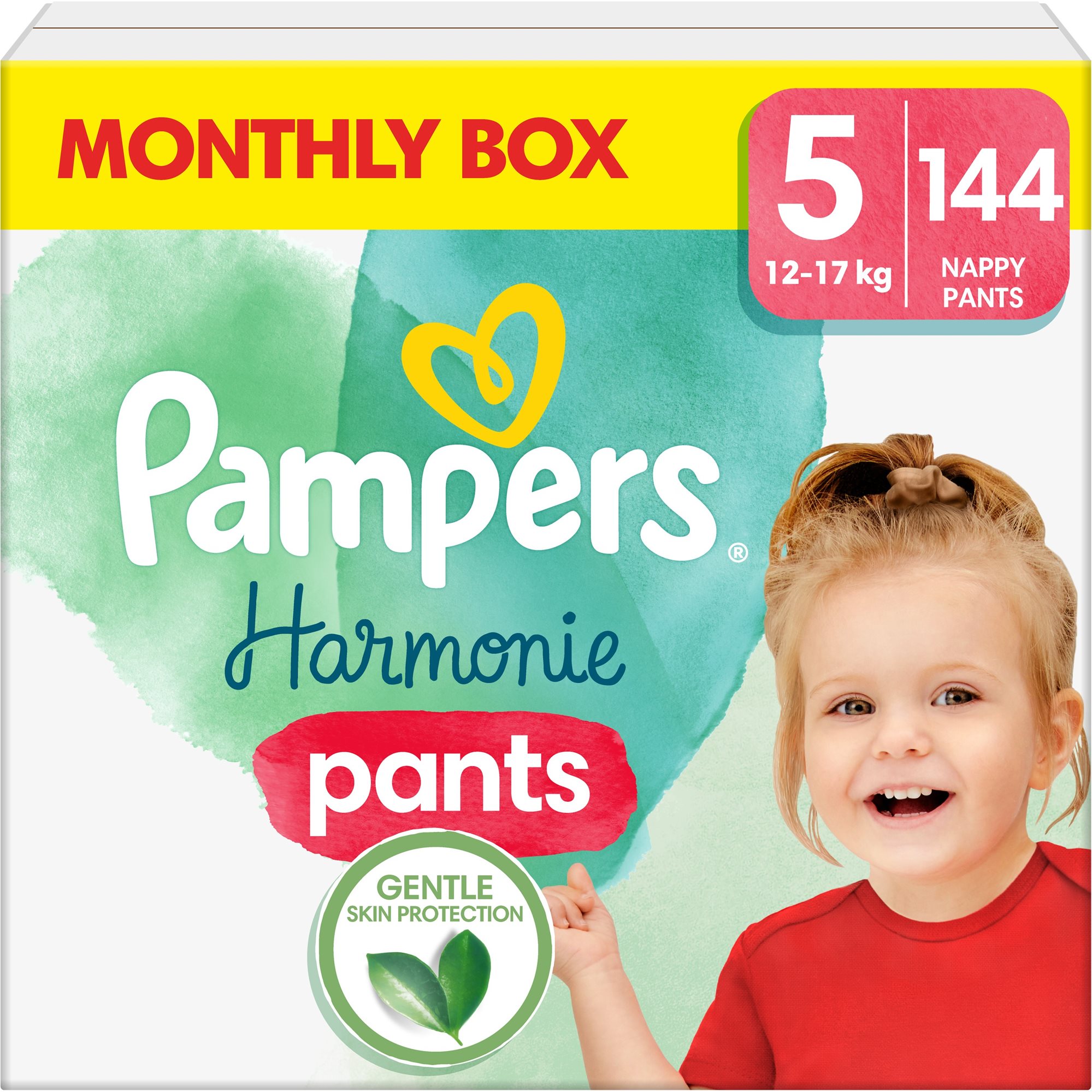 PAMPERS Pants Harmonie veľkosť 5 (144 ks) Plienkové nohavičky