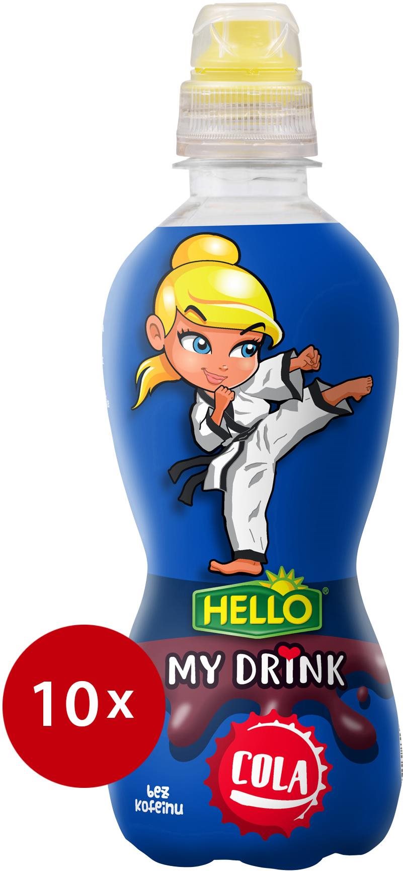 HELLO My Drink Cola 10× 330 ml Limonáda
