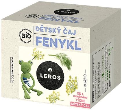 LEROS BIO Detský Fenikel 10 × 1,5 g Detský čaj
