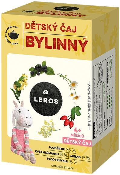 LEROS Detský bylinný 20 × 1,8 g Detský čaj