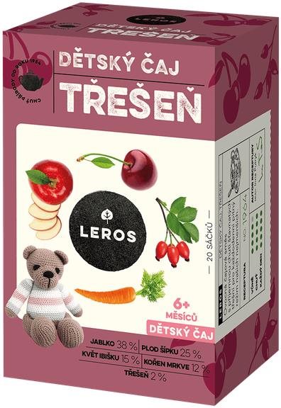 LEROS Detský Čerešňa 20× 2,0 g Detský čaj