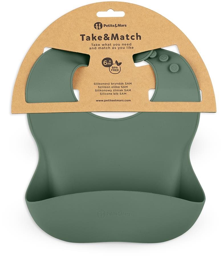 PETITE&MARS Take&Match Misty Green 6 m+ Előke
