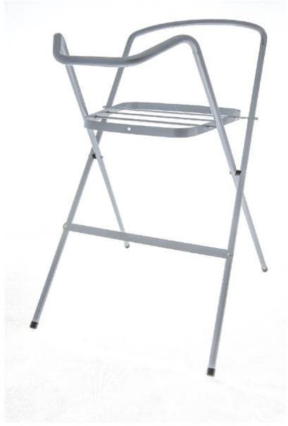 TEGA BABY stojan pod vaničku 86 cm strieborná/sivá Stojan