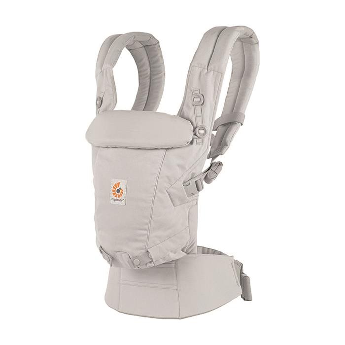 ERGOBABY Adapt Soft Touch Cotton – Pearl Grey Nosič pre dieťa