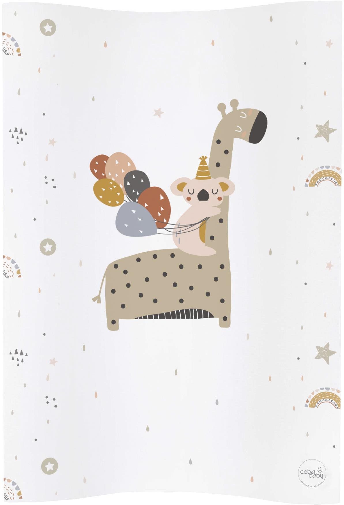 CEBA BABY Cosy prebaľovacia podložka mäkká 50 × 70 cm, Giraffe...