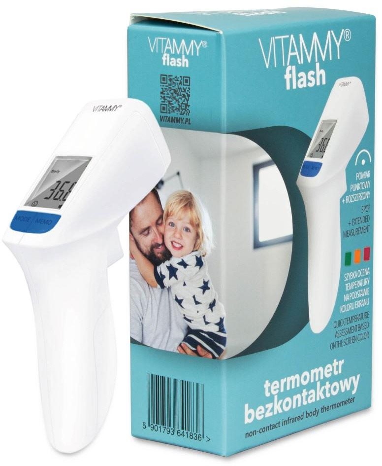 VITAMMY Flash htd8816c, bezkontaktný teplomer s technológiou...