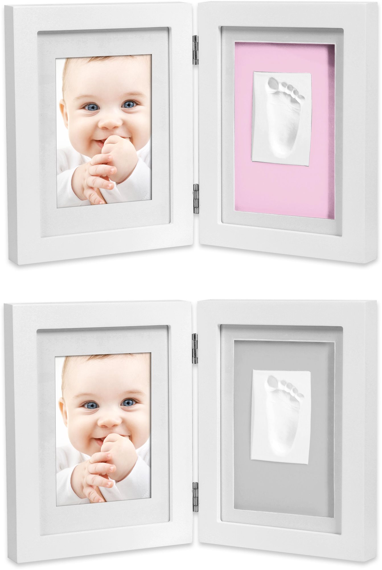 INTERBABY rámček na odtlačok a foto, stolný Sada na odtlačky