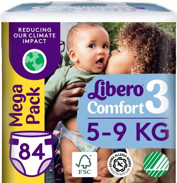 Libero Comfort 3 Mega Pack (84 db) 5 - 9 kg Eldobható pelenka