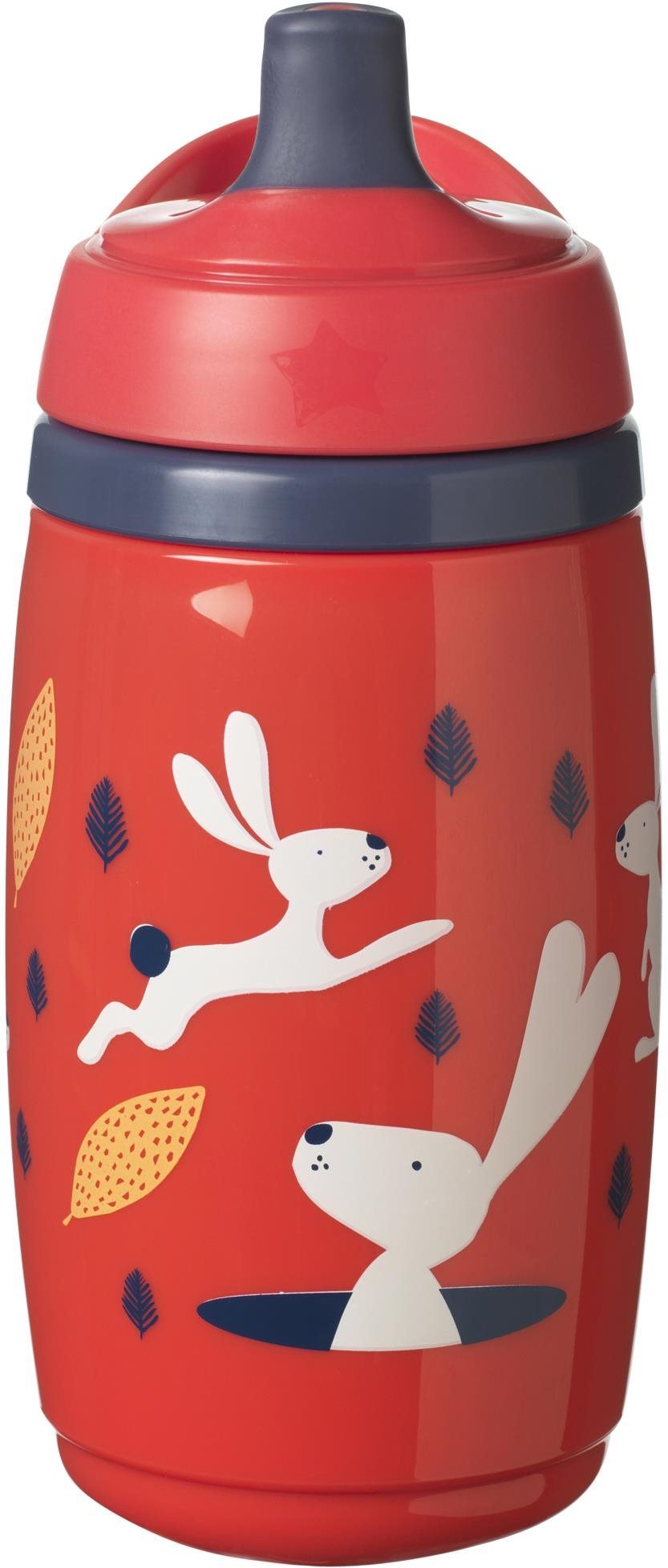 Tommee Tippee Superstar športový 12m+ Red, 266 ml Termohrnček