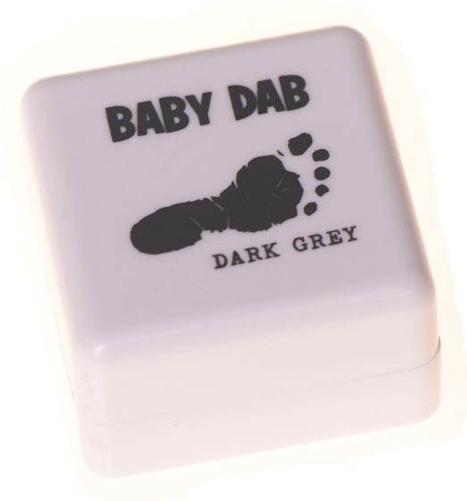 Baby Dab, na detské odtlačky - sivá Sada na odtlačky