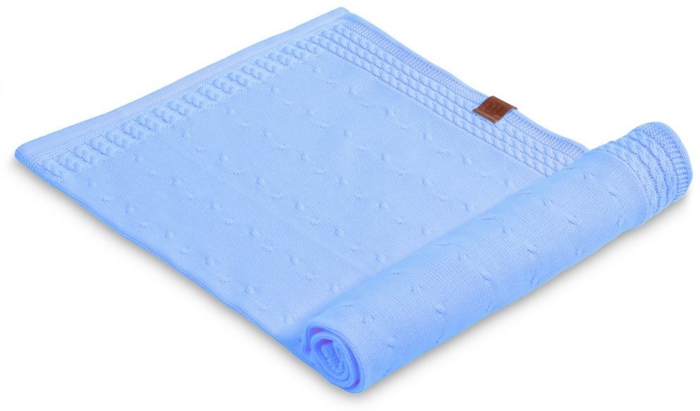 Petite&Mars Deka letná Kinky - svetlomodrá Deka