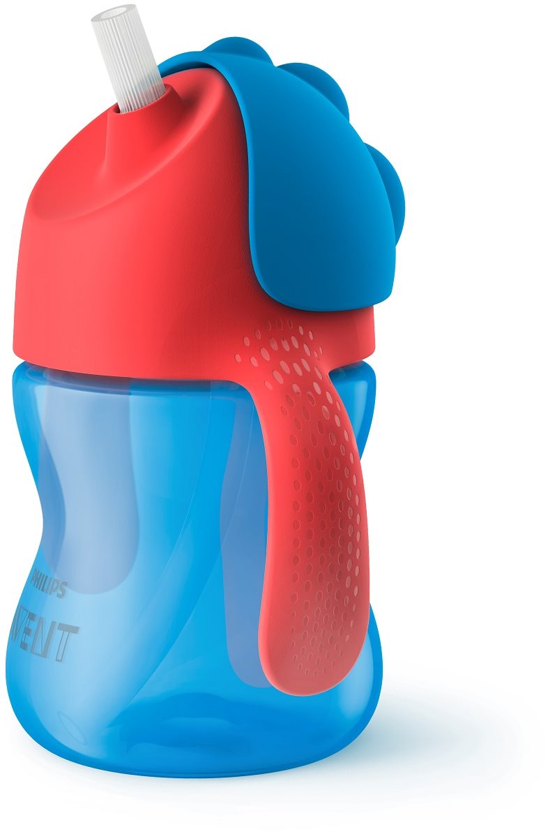 Philips AVENT - Hrnček s ohybnou slamkou, 200 ml, chlapec Detský...