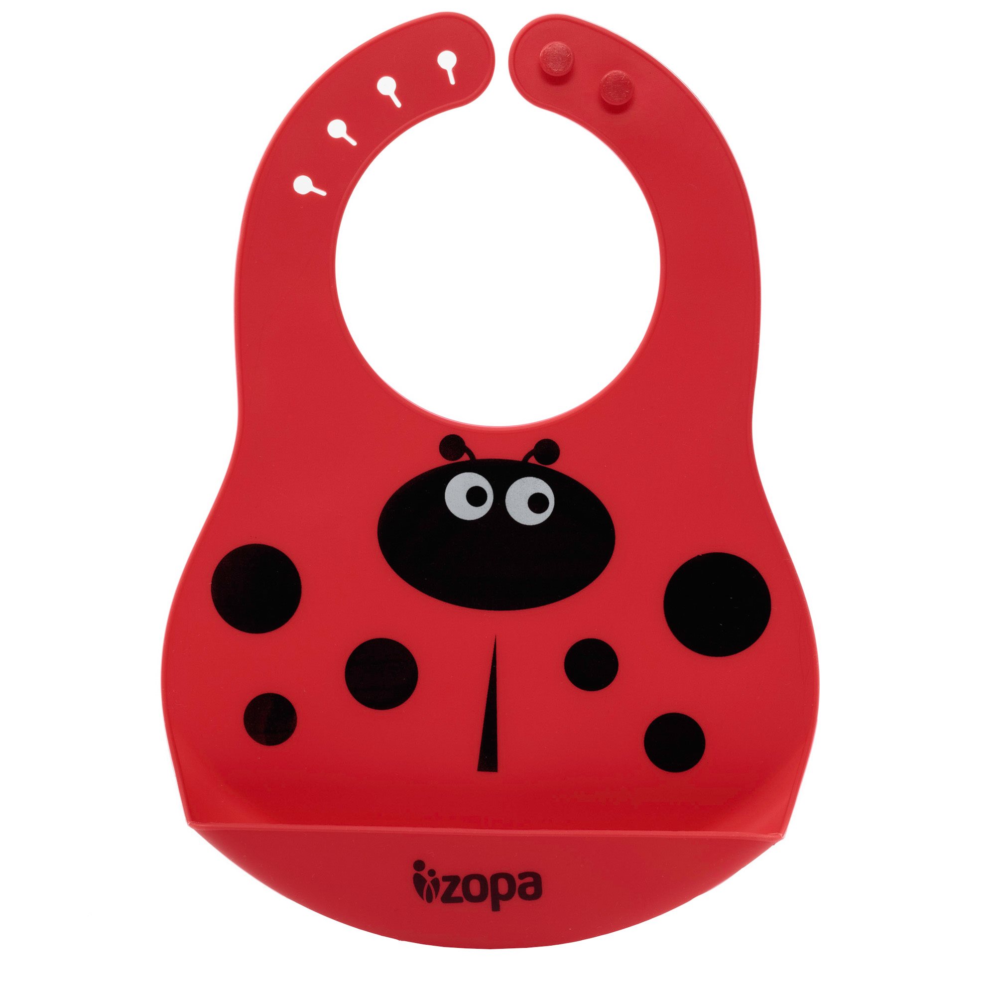 Zopa Silikónový podbradník - Ladybird Podbradník