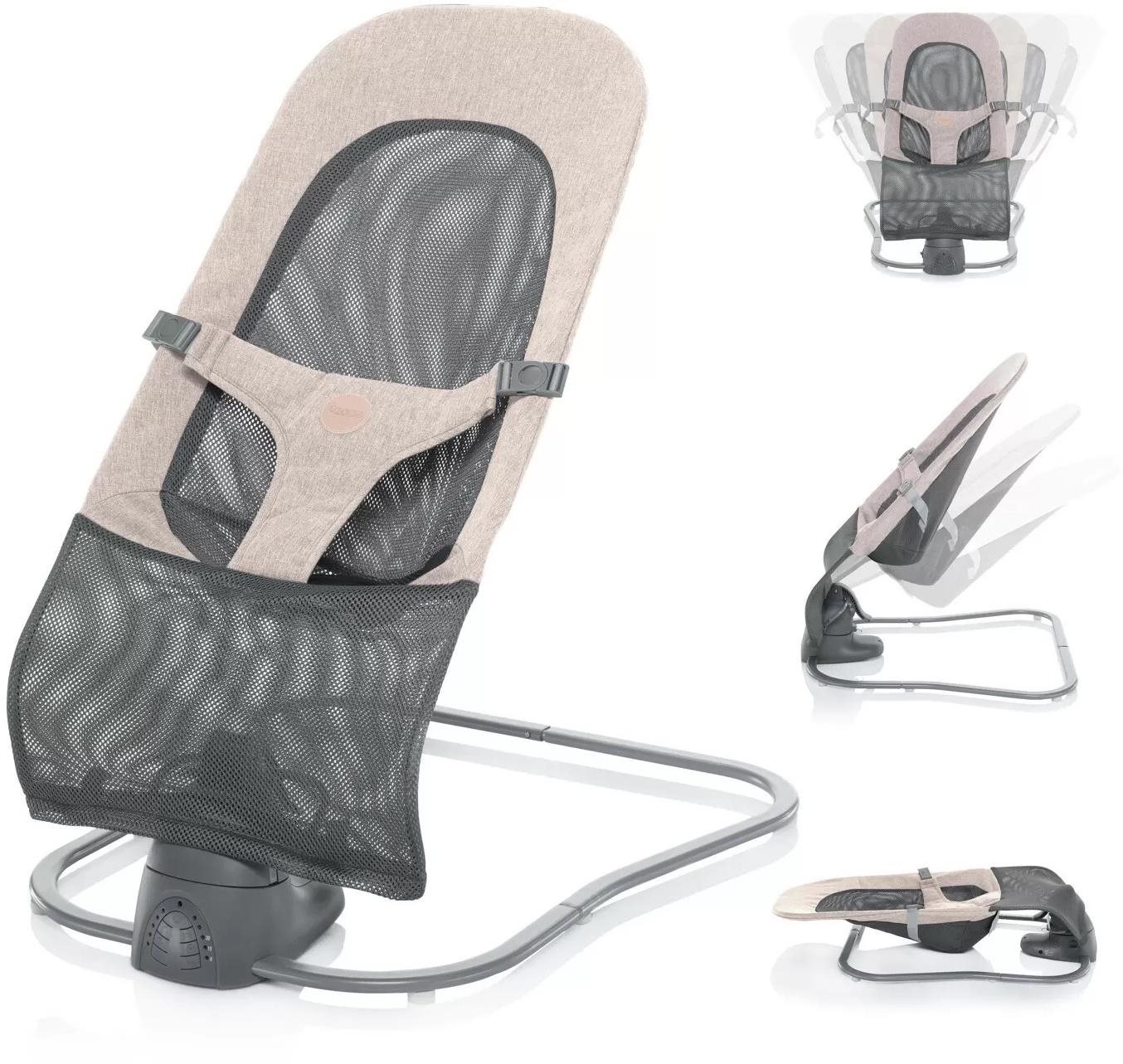 Zopa Moyo Air Mesh Beige Dětské lehátko