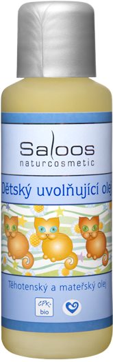 SALOOS Detský uvoľňujúci olej bio 50 ml Detský olej