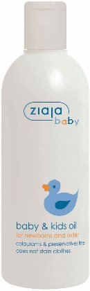 ZIAJA Baby Olejček pre dojčatá a deti Kačička 270 ml Detský olej