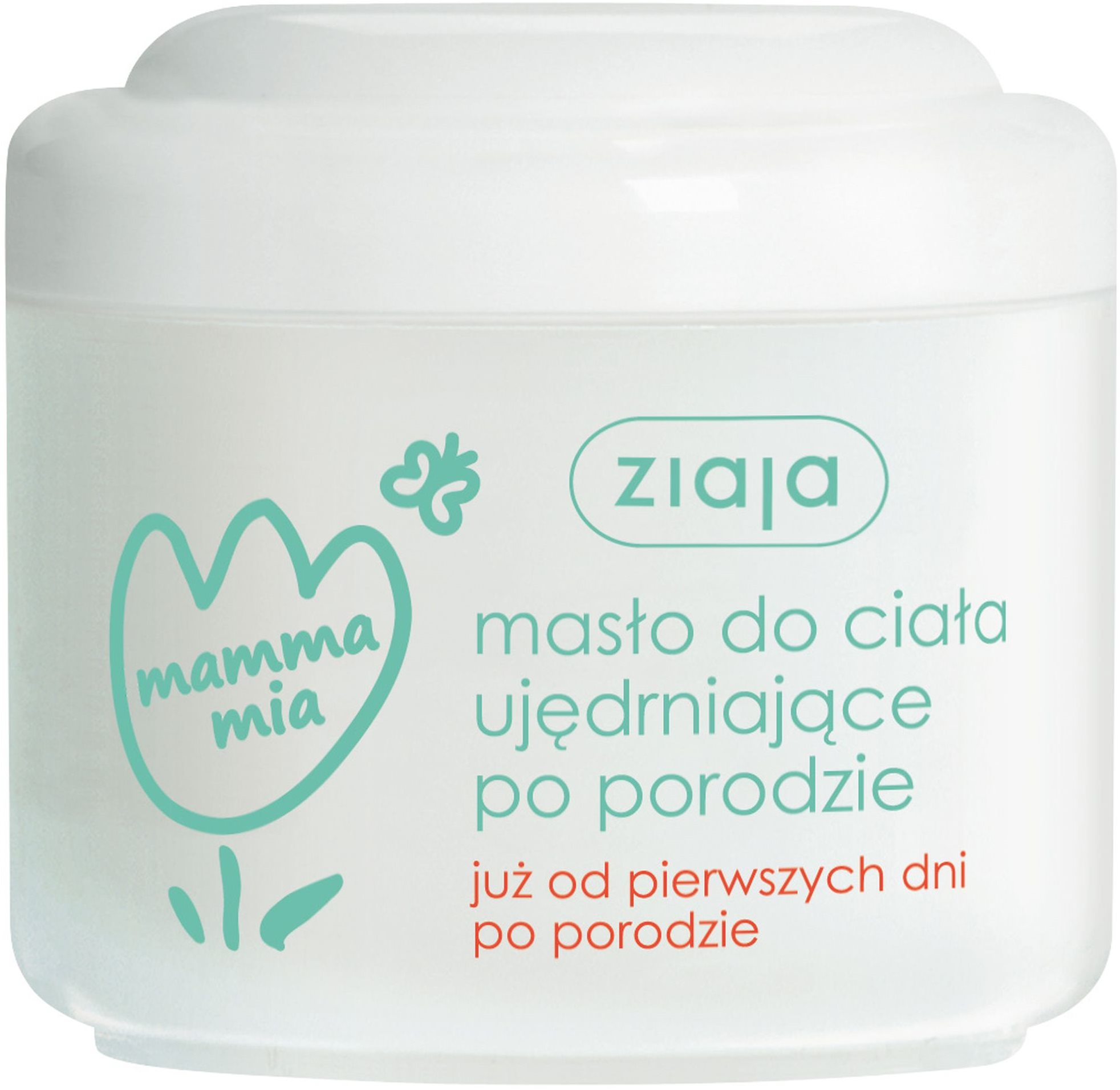 ZIAJA Mamma Mia Telové maslo zpevňujúce po pôrode 200 ml Telové maslo