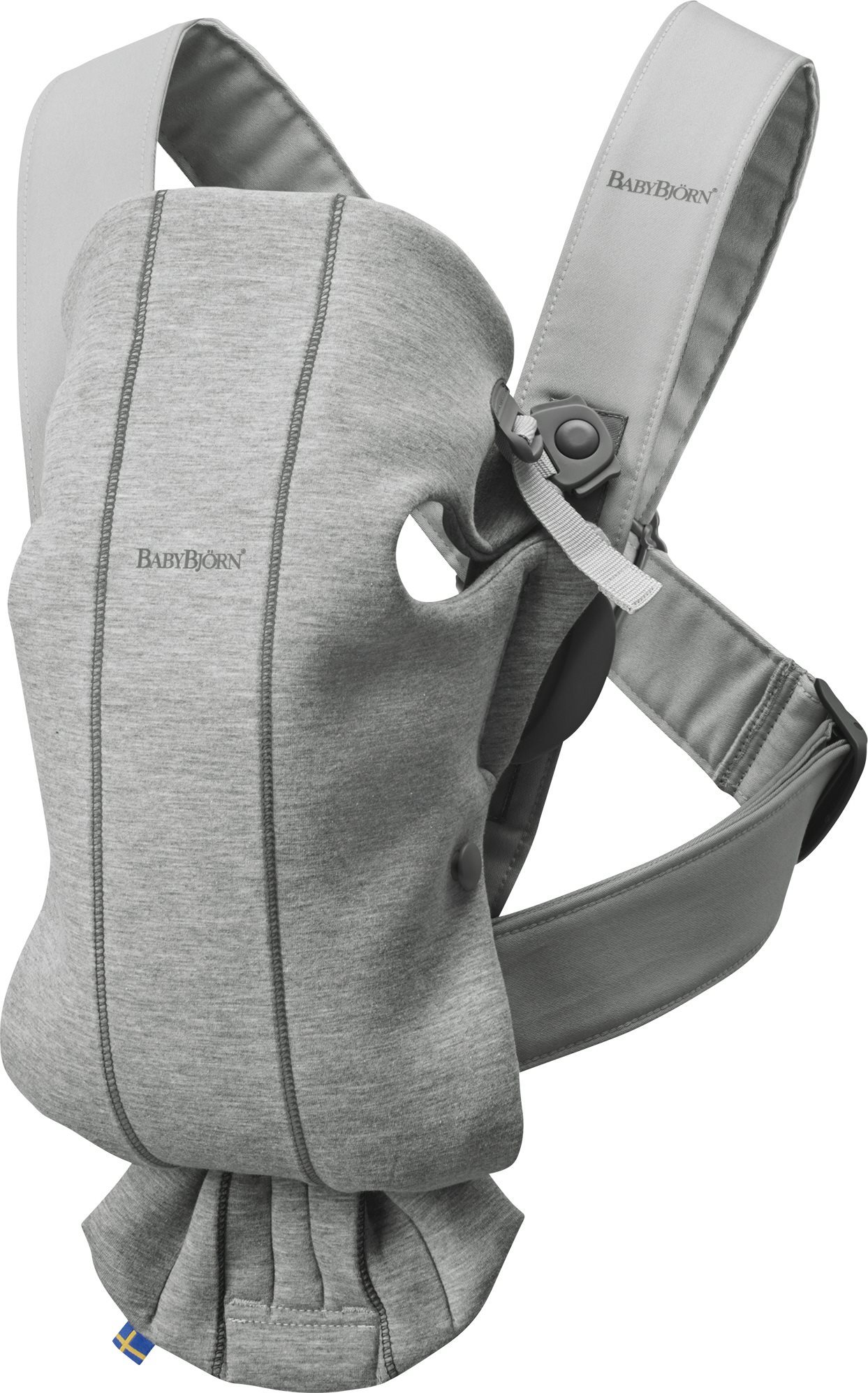 Babybjörn nosidlo MINI Light Grey 3D Jersey Nosič pre dieťa