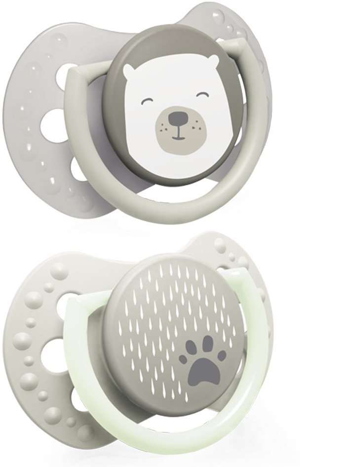LOVI Cumlík BUDDY BEAR 6 – 18 mesiacov, 2 ks Cumlík
