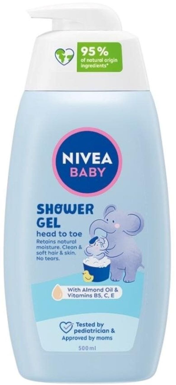 Nivea Baby Soft Shampoo & Bath 500 ml Detský sprchový gél
