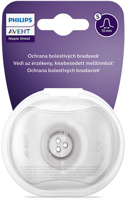 Philips AVENT S mellbimbóvédő, 2 db Mellbimbóvédő