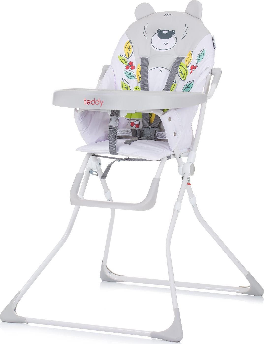 CHIPOLINO Jídelní židlička Teddy Multicolor Jídelní židlička