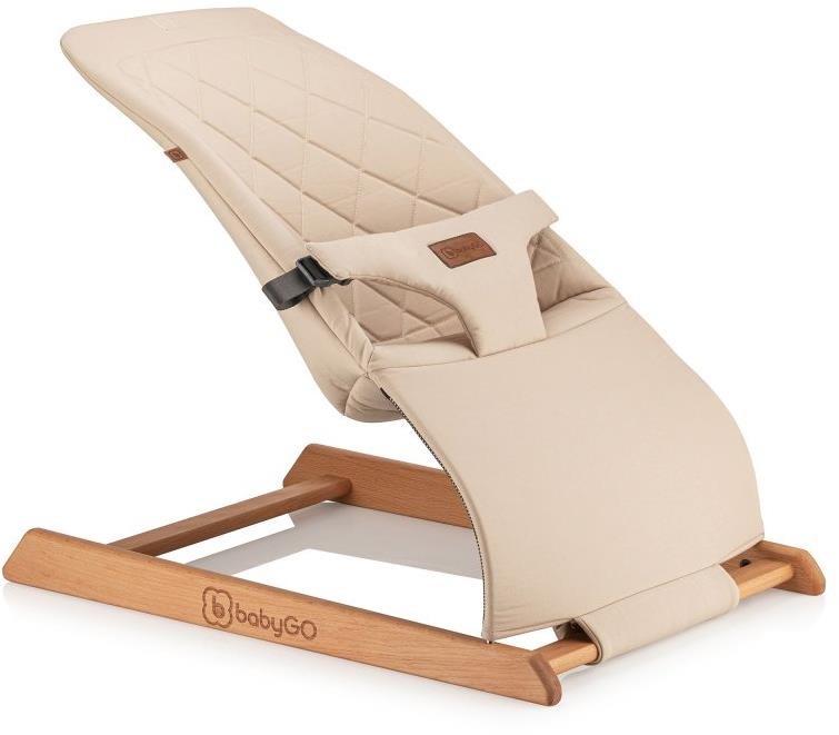 BabyGo Skippy Beige Dětské lehátko