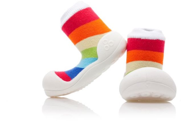 ATTIPAS Topánočky RainBow AR03 White veľkosť M (109 až 115 mm)...