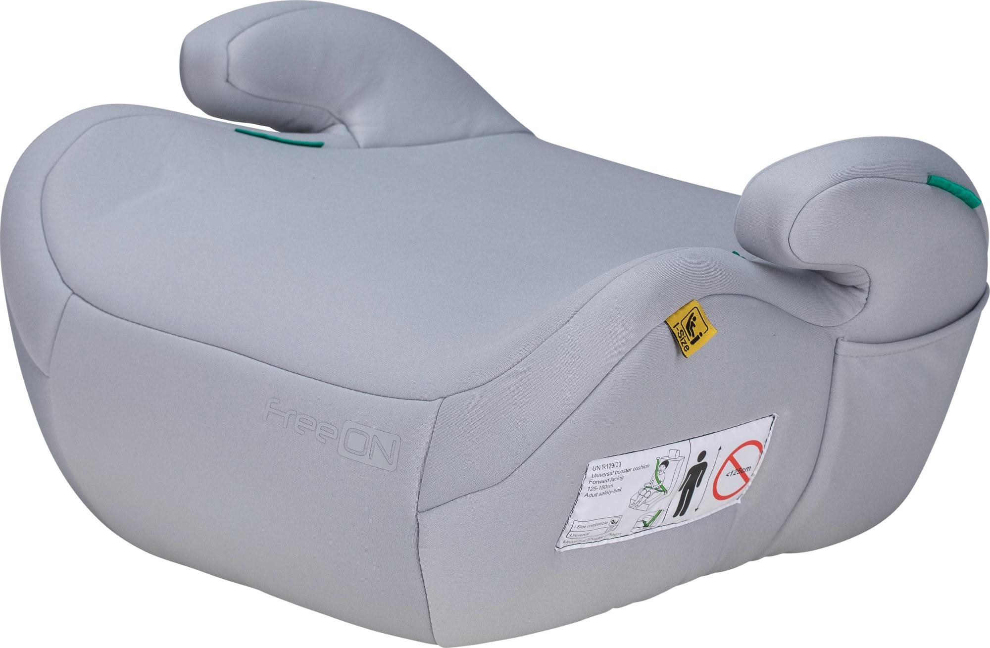 FreeON Podsedák Booster Libra i-Size 125-150 cm, Grey Podsedák do...