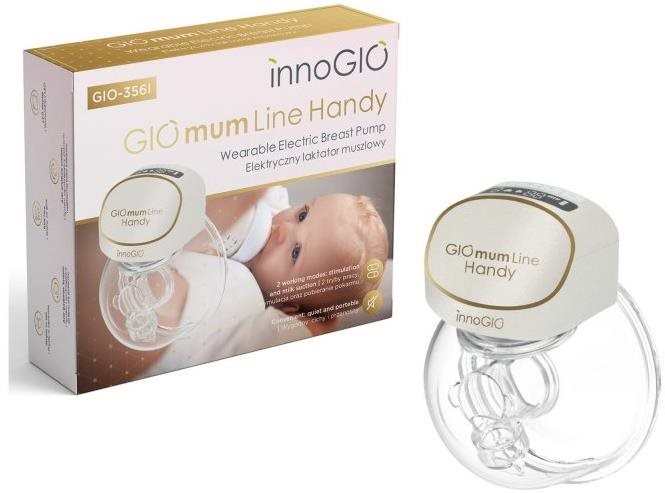 innoGIO Giomum Line Handy hordozható Single Mellszívó