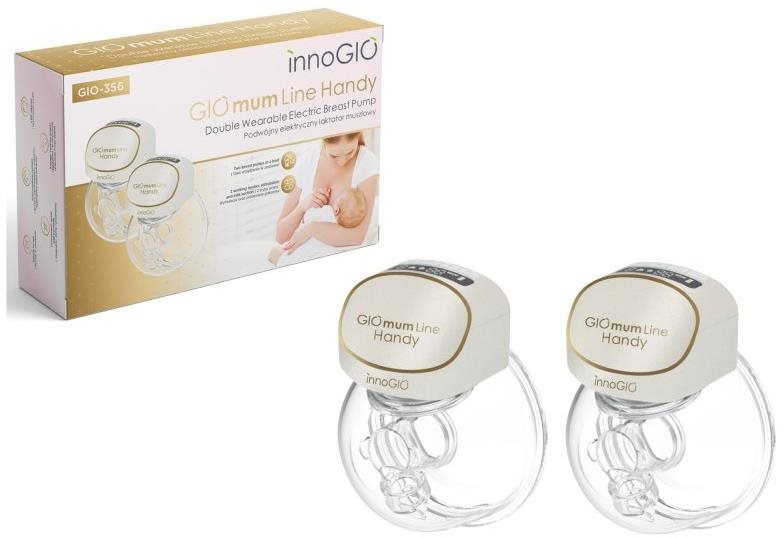 InnoGIO Giomum Line Handy prenosná Double Odsávačka na mlieko