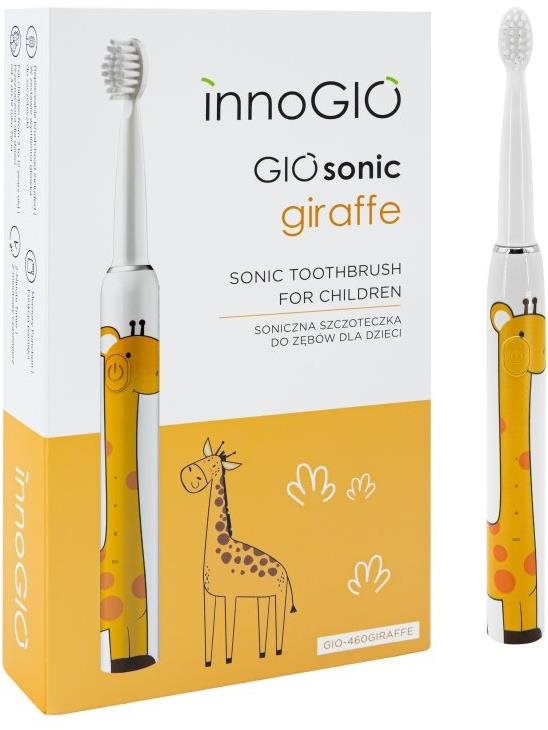 InnoGIO Giosonic sonická Giraffe Detská zubná kefka
