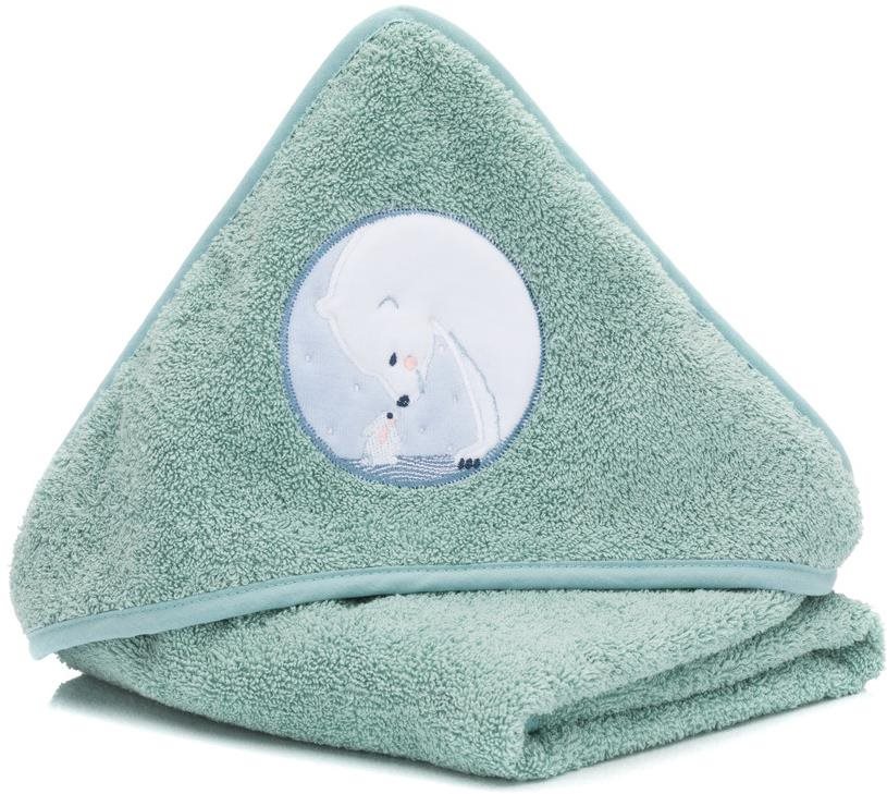 Fillikid kapucnis törölköző Polarbear ocean 75 × 75 cm Gyerek...