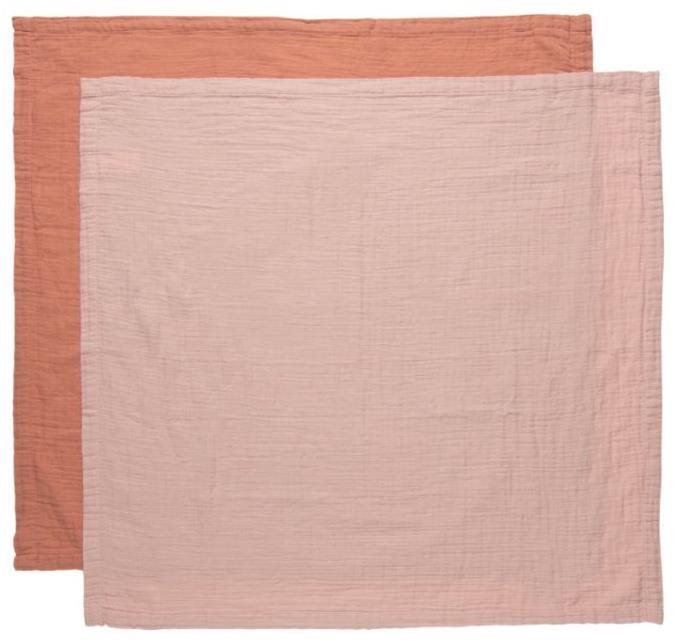 Bébé-jou Mušelínová plienka Pure Cotton Pink Látkové plienky