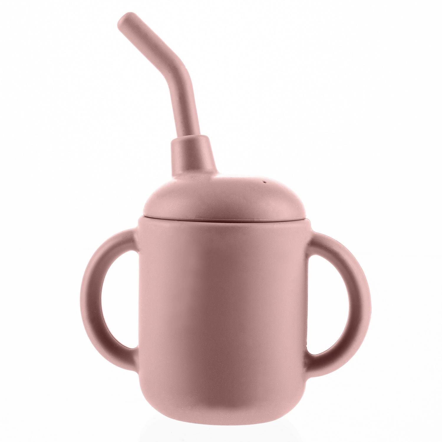 Zopa bögre 2in1 Old Pink Tanulópohár