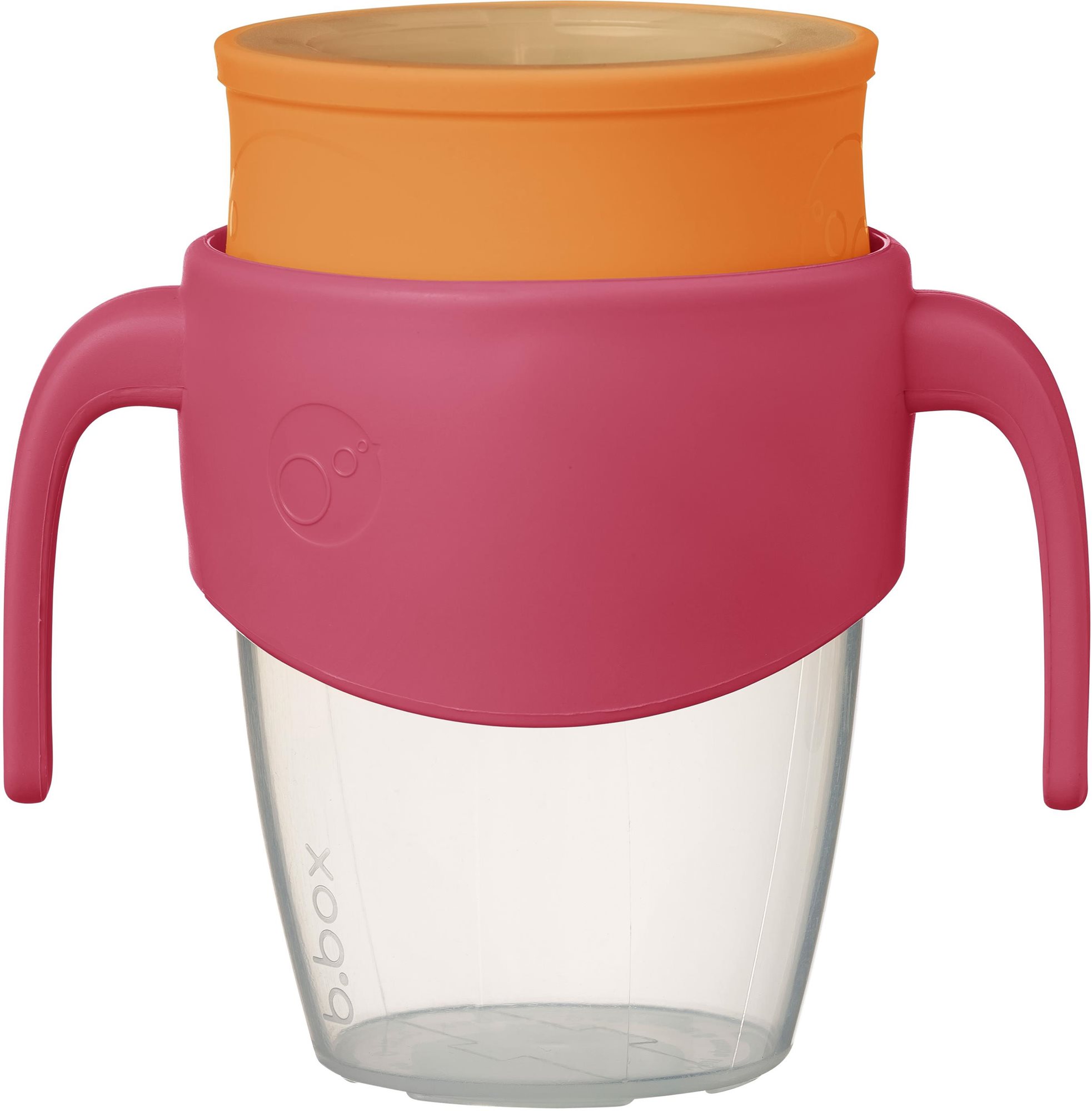 B.Box 360° netečúci učiaci hrnček 250 ml ružová/oranžová Detský...