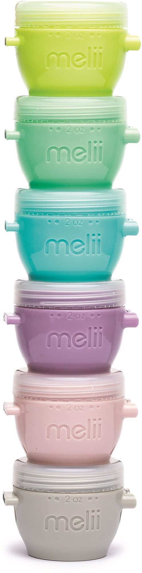 Melii Ételtároló Snap&Go 59 ml - 6 db Ételtároló doboz szett