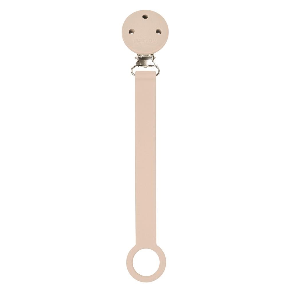 Nattou Klip silikonový beige Klip na dudlík