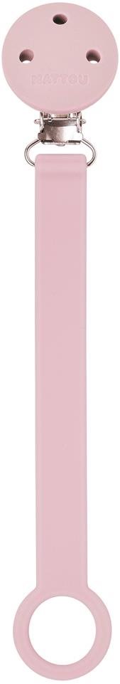 Nattou Klip silikónový pink Klip na cumlík