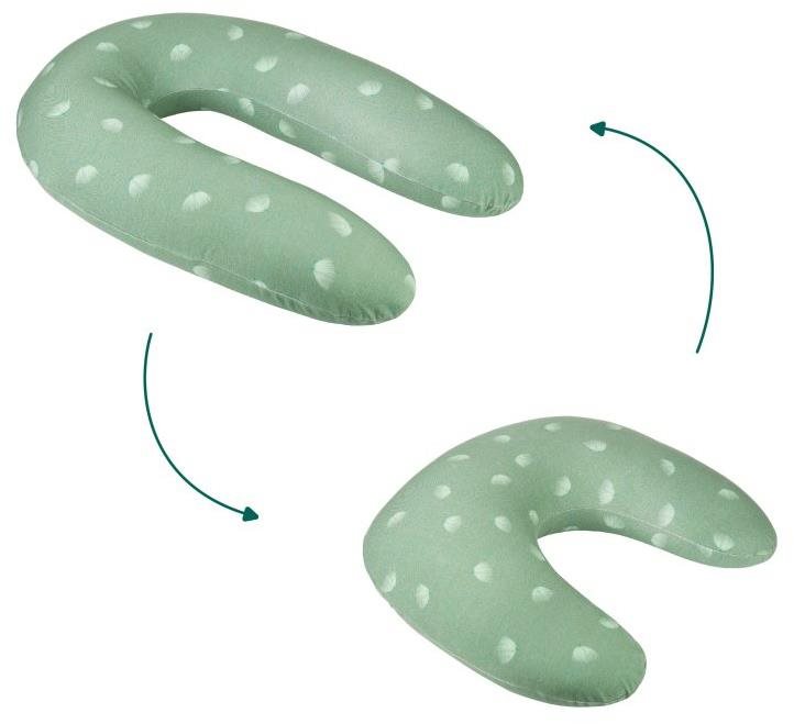 Babymoov Multifunkčný vankúš B.Love 2 v 1 Wind Green Dojčiaci vankúš