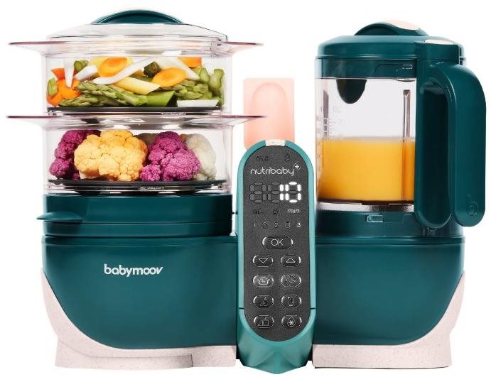 Babymoov Multifunkčný prístroj Nutribaby+ Opal Green Multifunkčný...