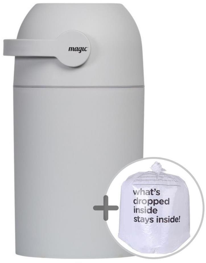 Magic Kuka pelenkákhoz, szürke Pelenka kuka