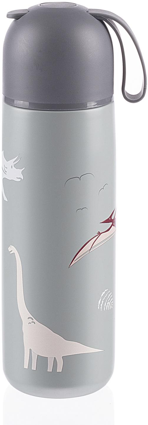 Zopa Termoska na tekutiny so silikónovým držiakom Dino 400 ml...