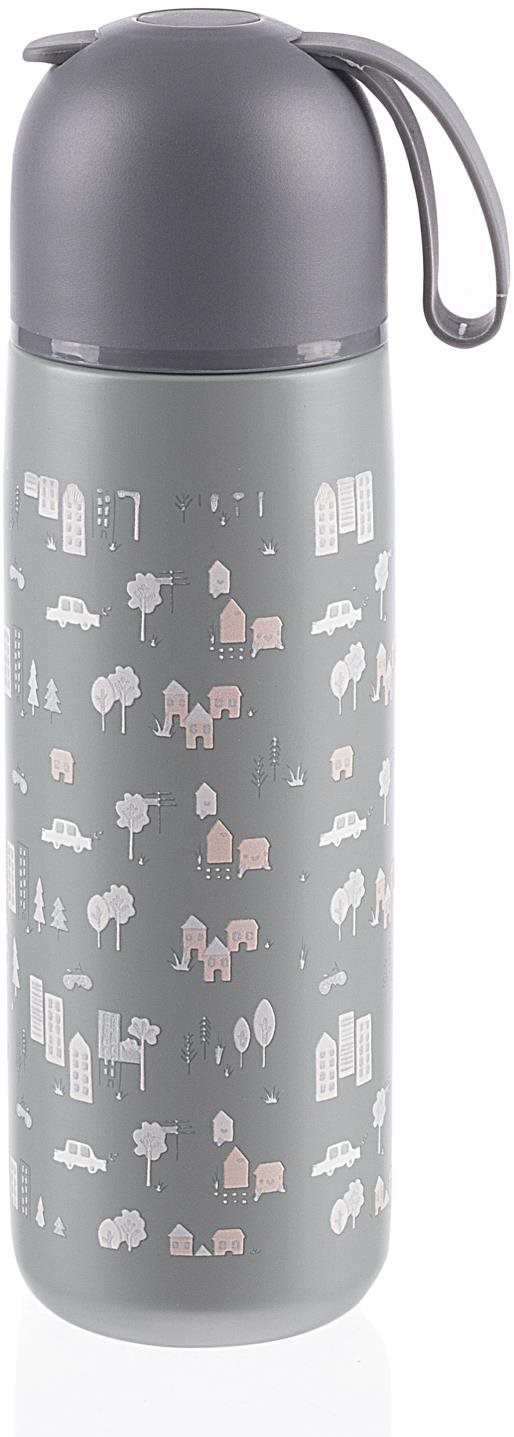 Zopa Termoska na tekutiny so silikónovým držiakom City 400 ml...