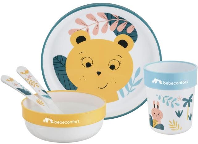 Bebeconfort Little Buddies Szett, 5 db Gyerek étkészlet