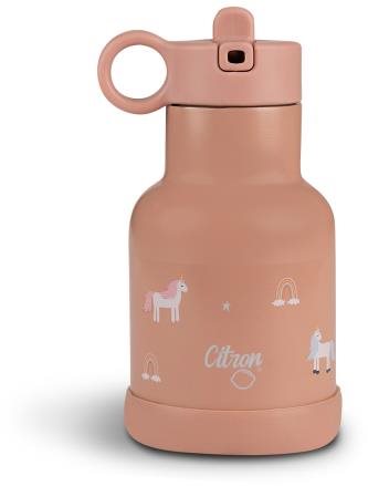 Citrón Nerezová fľaša na vodu 250 ml – Unicorn Detská termoska