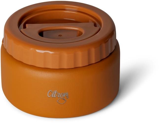 Citron Nerezová nádoba na jedlo 250 ml – Caramel Detská termoska