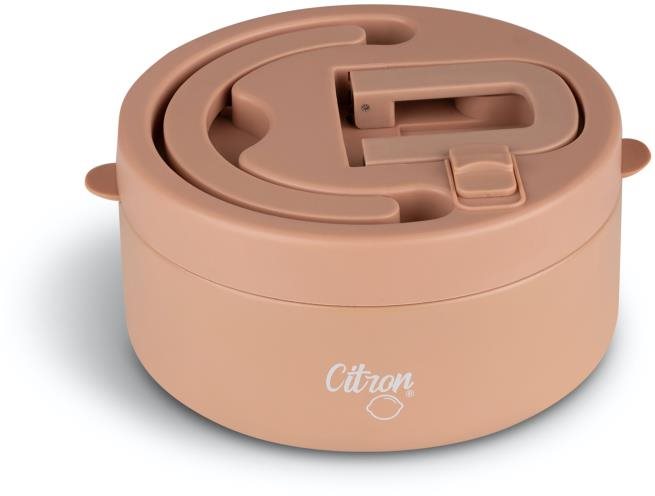 Citrón Nerezová nádoba na jedlo 400 ml –  Blush Pink Detská termoska