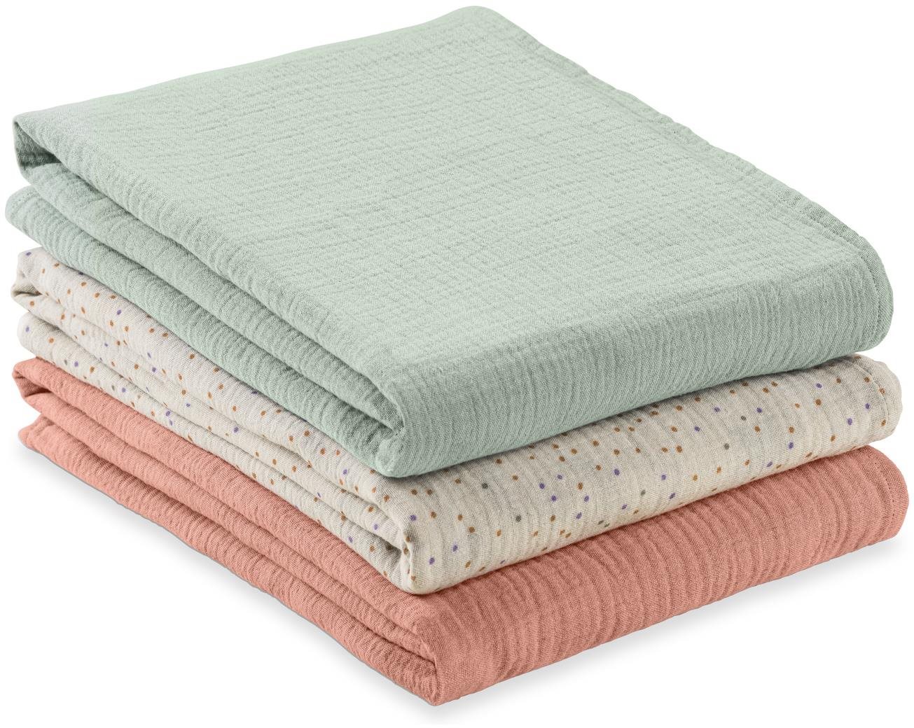 Hauck 4in1 Cuddle N Clean Sage Beige Beige Dots Cork - 3db Gyerek...
