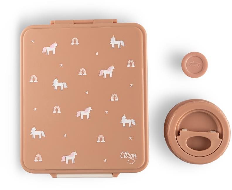Citrón Veľký obedový box Unicorn Desiatový box